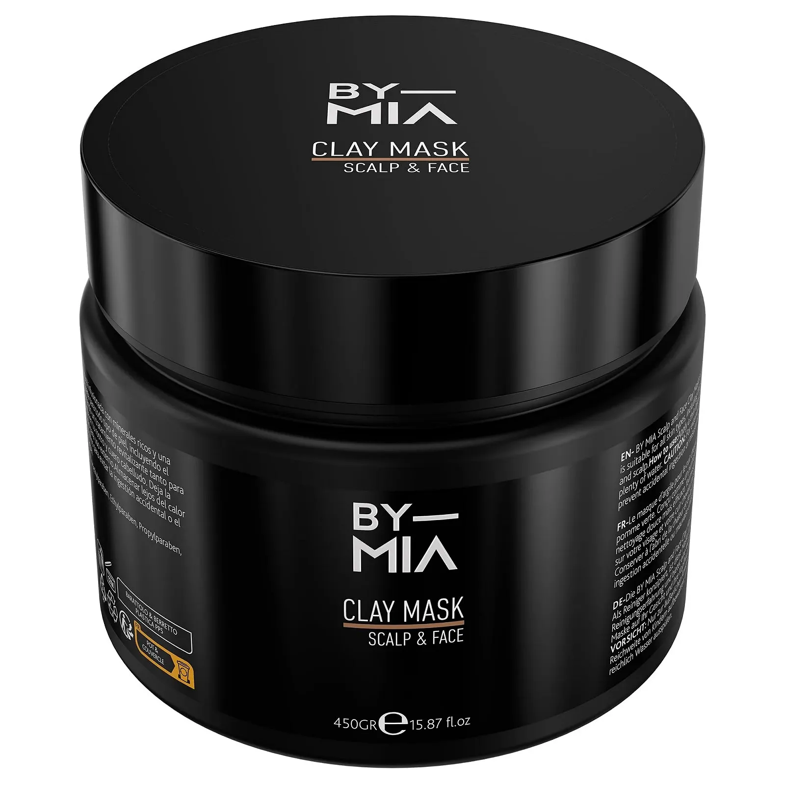 Маска Глина BY MIA для Шкіри Голови та Обличчя 450 г Освіжаючий Аромат Зеленого Яблука, фото №7