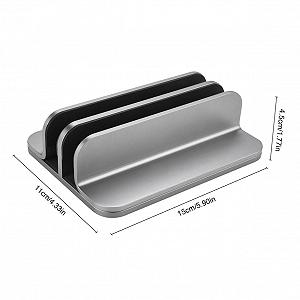 Подставка Вертикальная Veemoon Алюминиевый Сплав Регулируемая Для Планшета Настольная Стабильная Компактная Для Ноутбуков и Планшетов Прочная synthetic.ua - Фото 1