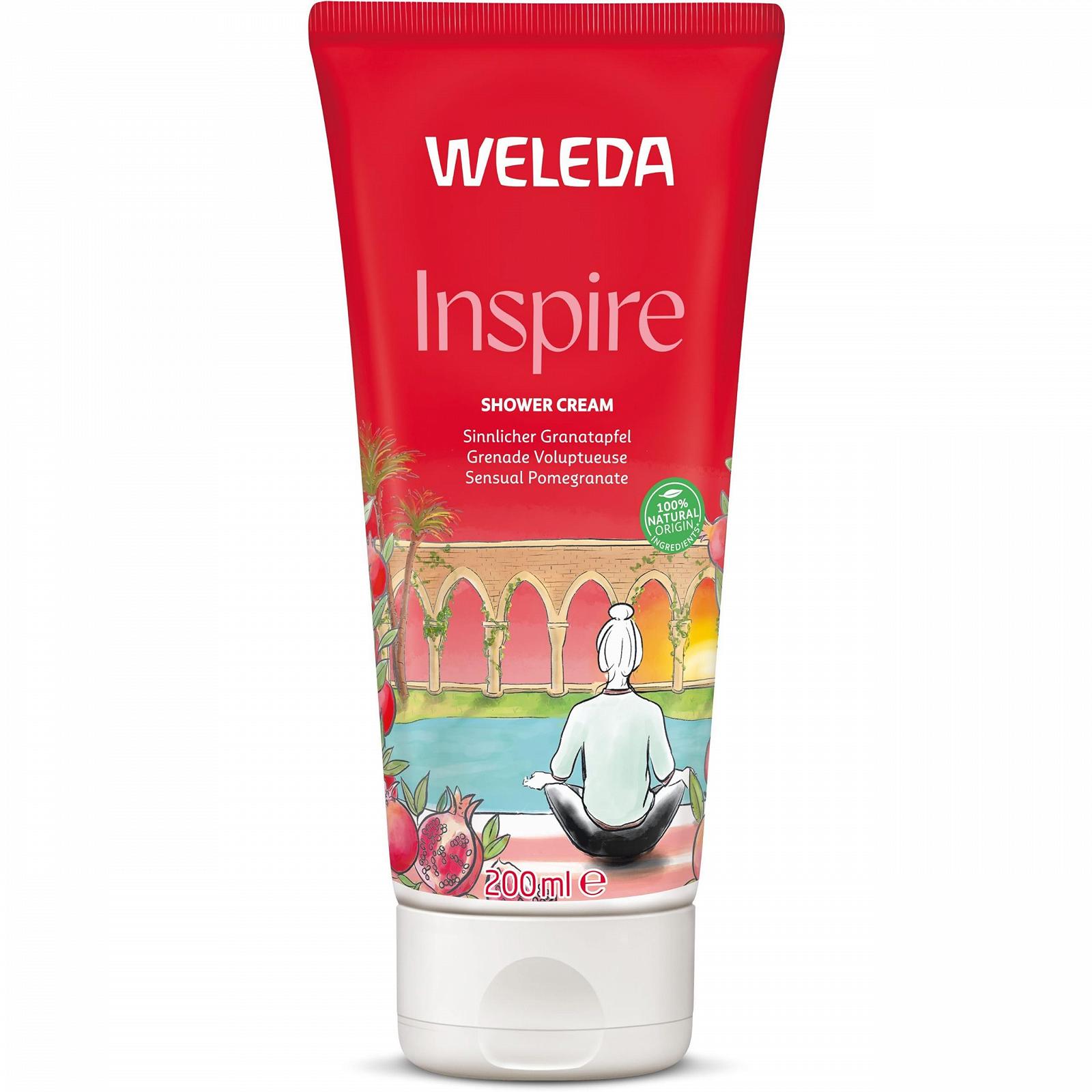 Гель для душу Weleda Organic Pomegranate кремовий 200 мл, фото №1
