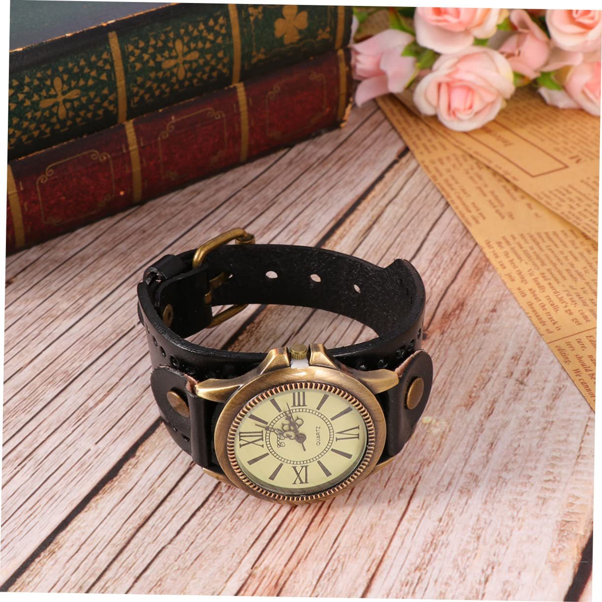 Часы-браслет Retro PartyKindom с римскими цифрами, фото №3