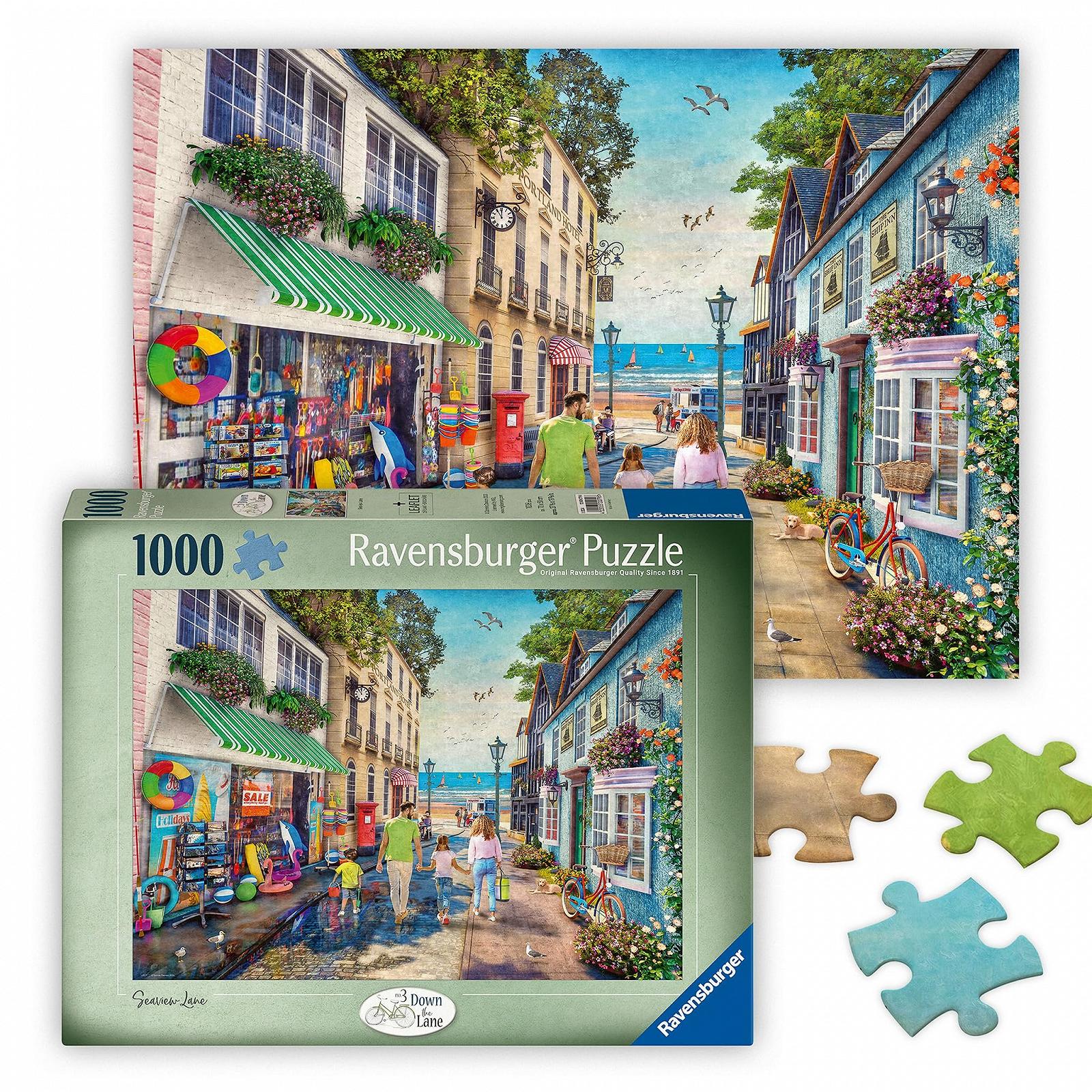 Пазл Ravensburger Beach 1000 елементів 70 x 50 см, фото №1