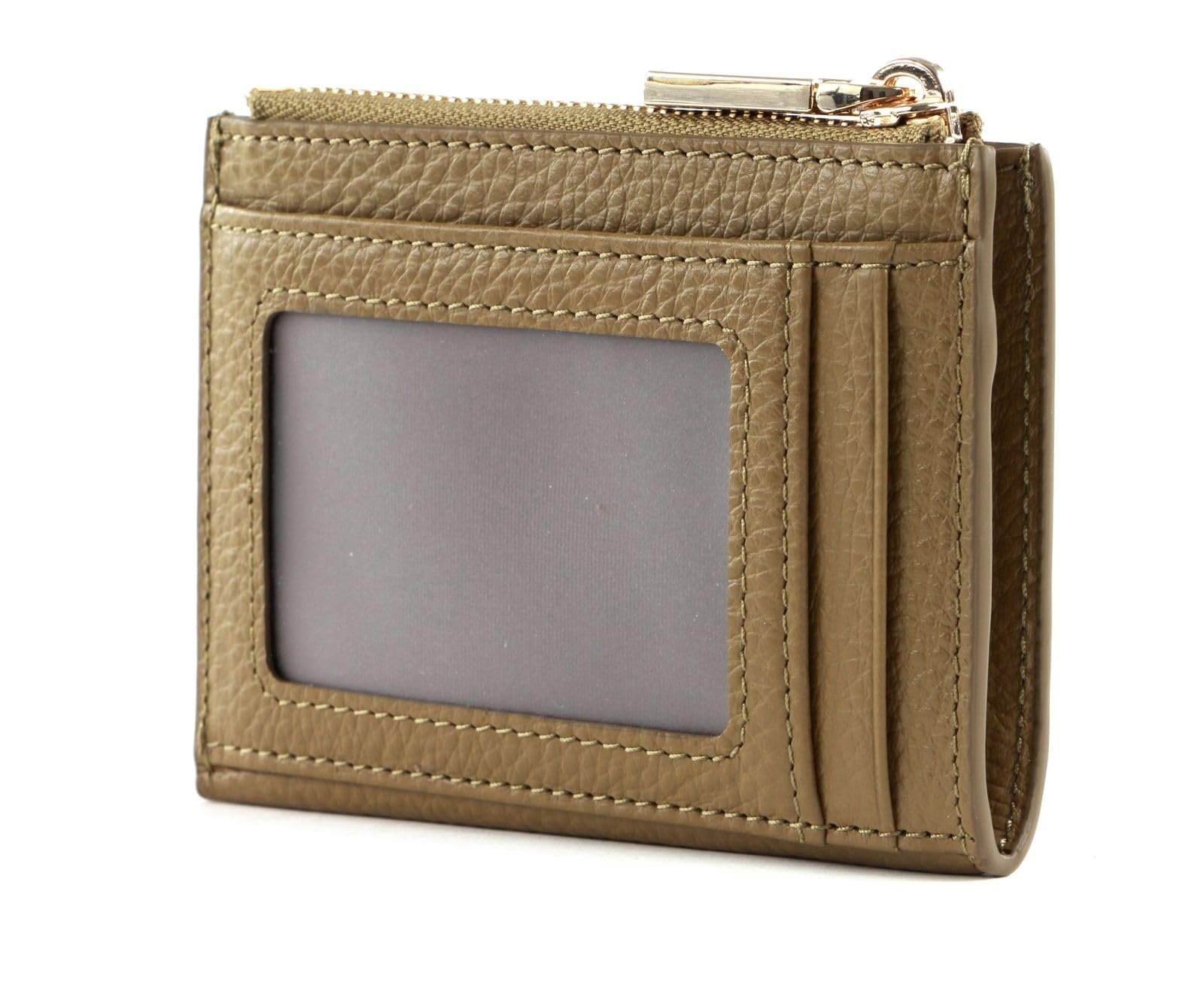 Кошелек Coccinelle Metallic Soft Document Moss Green Зеленый Мох, фото №3