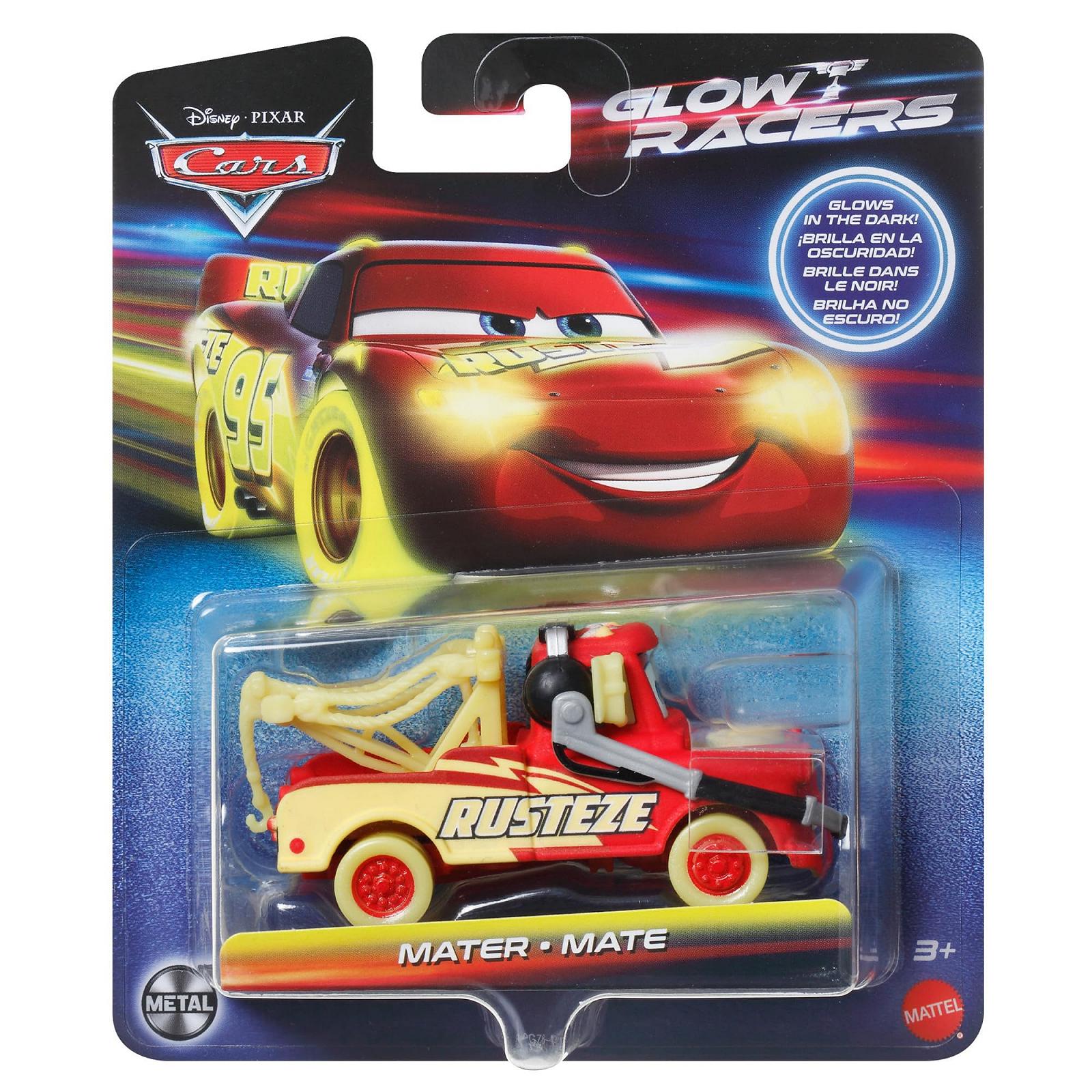 Авто Disney Pixar Cars Glow Racers Mater, фото №4