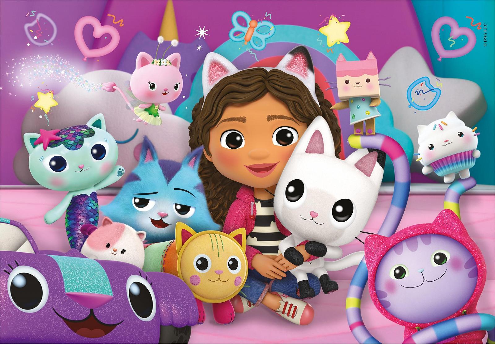 Пазл Clementoni Gabby's Dollhouse 26202 60 Maxi деталей 33.5 x 23.5 см от 4 лет, фото №2 Пазл Clementoni Gabby's Dollhouse 26202 60 Maxi деталей 33.5 x 23.5 см от 4 лет, фото №2