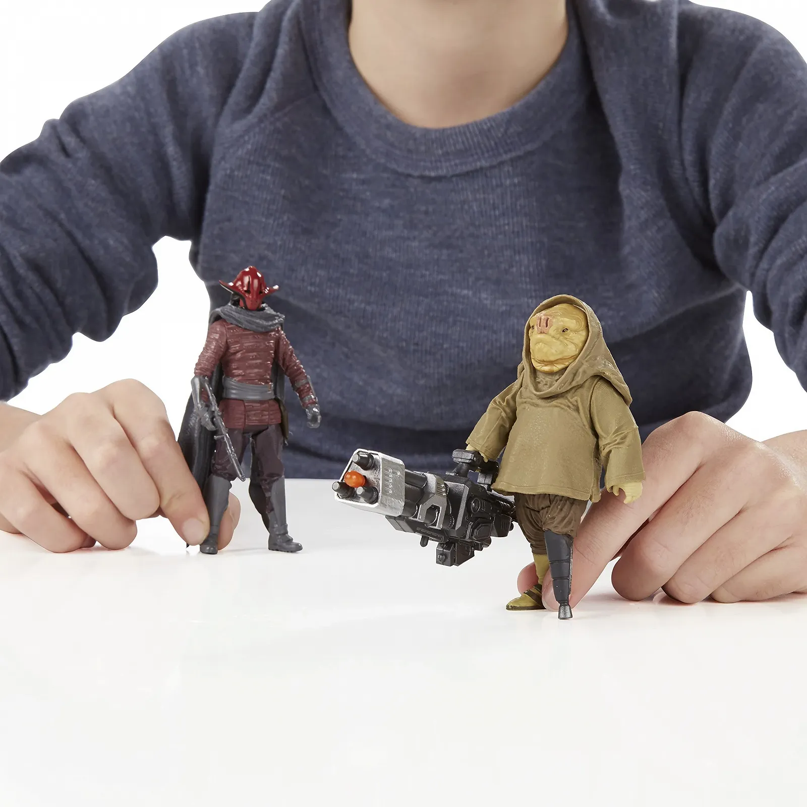 Набор фигурок Star Wars The Force Awakens Sidon Ithano and First Mate Quiggold 3.75 дюйма 2 шт, фото №7