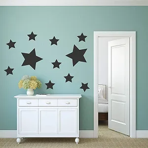 Наклейка на стіну kleb-Drauf 8 Stars Чорний матовий synthetic.ua - Фото 1