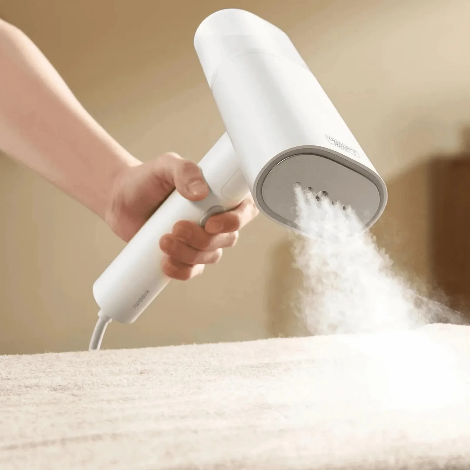 Вертикальный отпариватель Xiaomi Handheld Garment Steamer EU HS5-1-4WP Розовый, фото №6