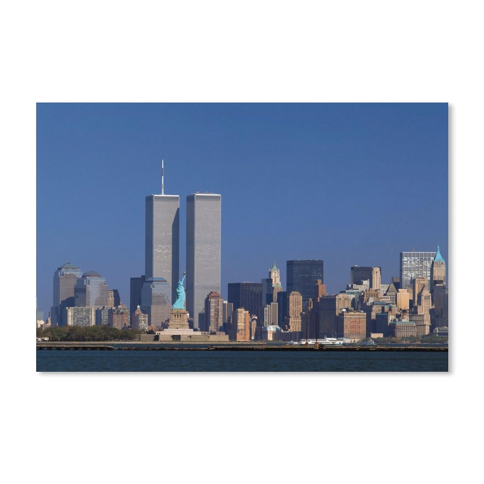 Пазл New York City Skyscraper World Trade Centre Twin Towers 1000 деталей 38 x 26 см F26, фото №1