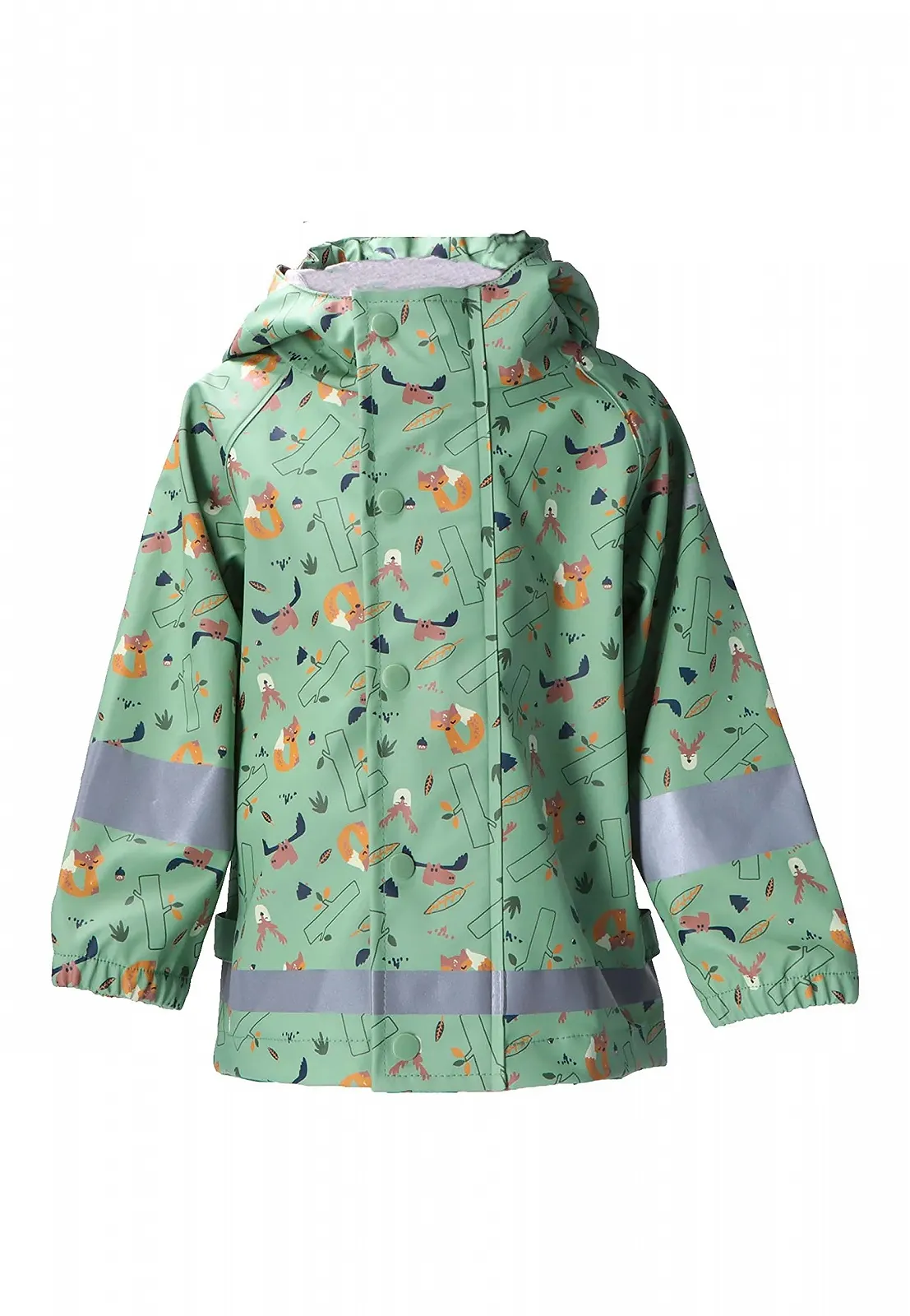 Дитяча дощова куртка Sterntaler Унісекс Тварини лісу Зелений, фото №1