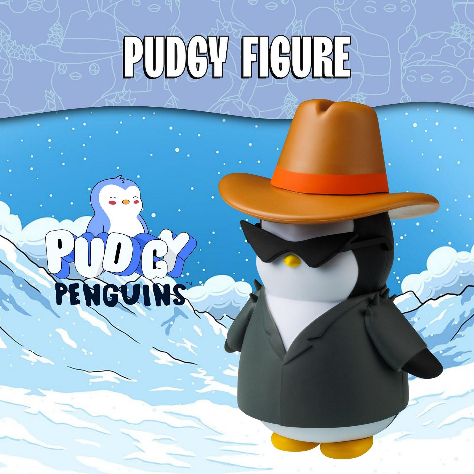 Фигурка BANDAI Pudgy Penguins Ковбойский Стиль, фото №6