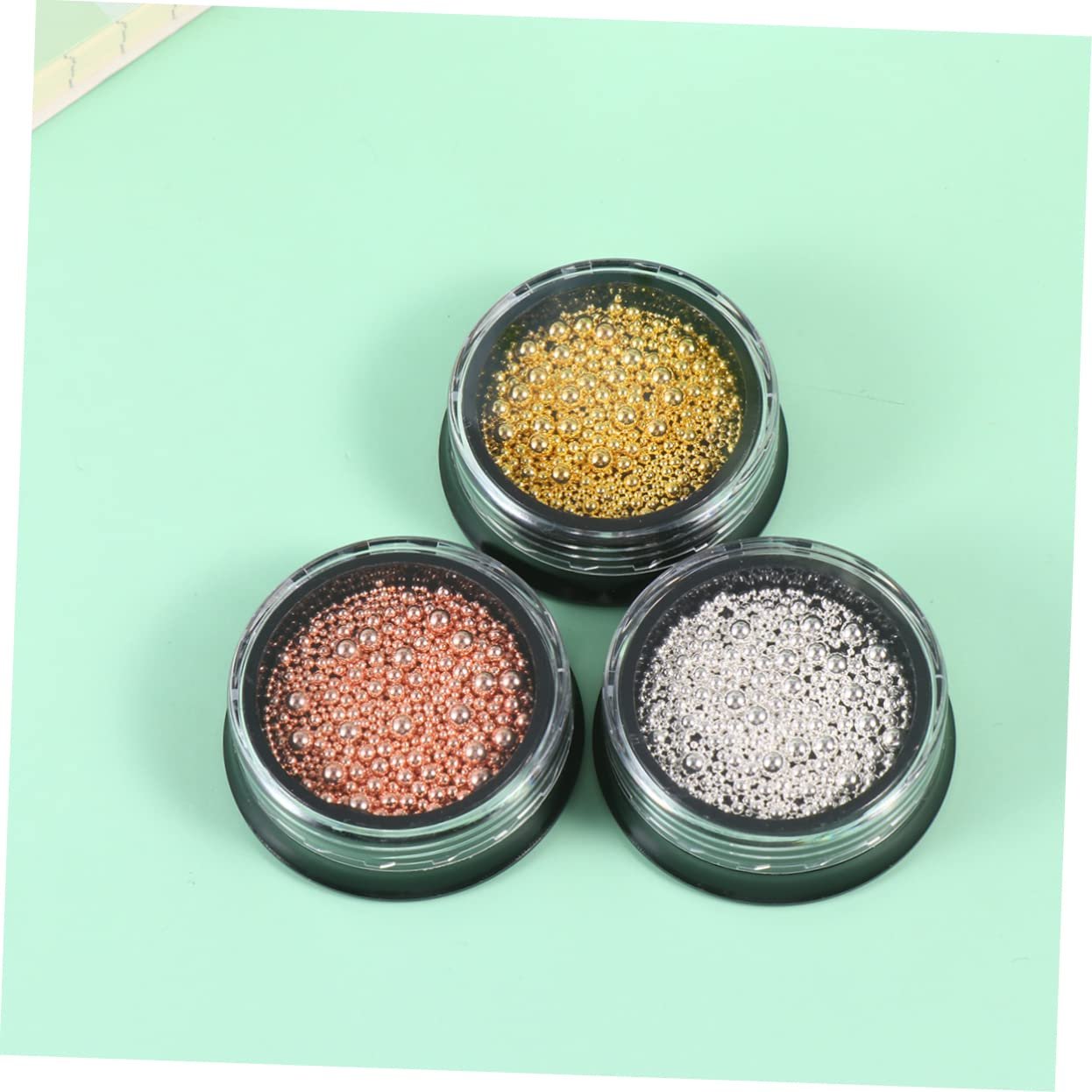 Металеві намистини для нігтів, фото №4