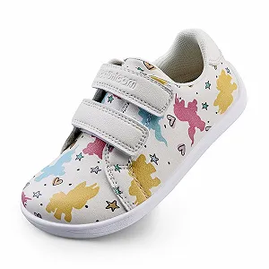 Детские босоногие кроссовки IceUnicorn, широкие босоногие тренажеры, и девочек, босоногие туфли, минималистичная Кроссовки для ходьбы - Фото 1