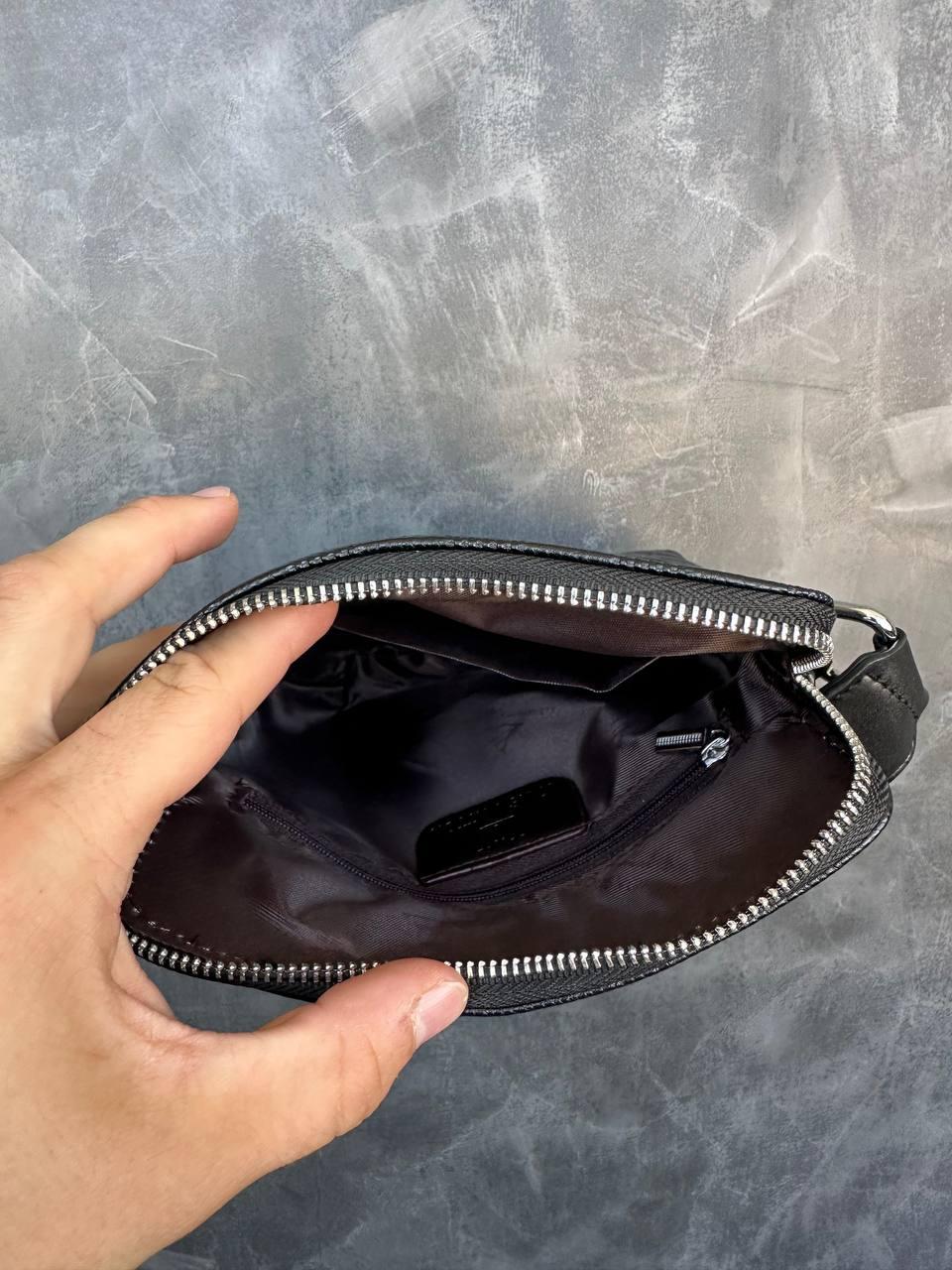 Мужская сумка планшетка Emporio Armani EA7 черная барсетка с плечевым ремнем Армани брендовая месенджер, фото №5 Мужская сумка планшетка Emporio Armani EA7 черная барсетка с плечевым ремнем Армани брендовая месенджер, фото №5