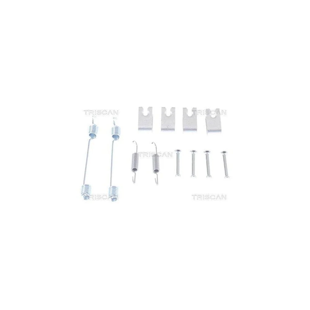 Комплект принадлежностей, тормозные колодки (барабанные) TRISCAN 8105 102621 задняя ось, фото №1
