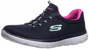 Кроссовки Skechers Summits Top Player Женские, Черный, 38.5 EU - Фото 1