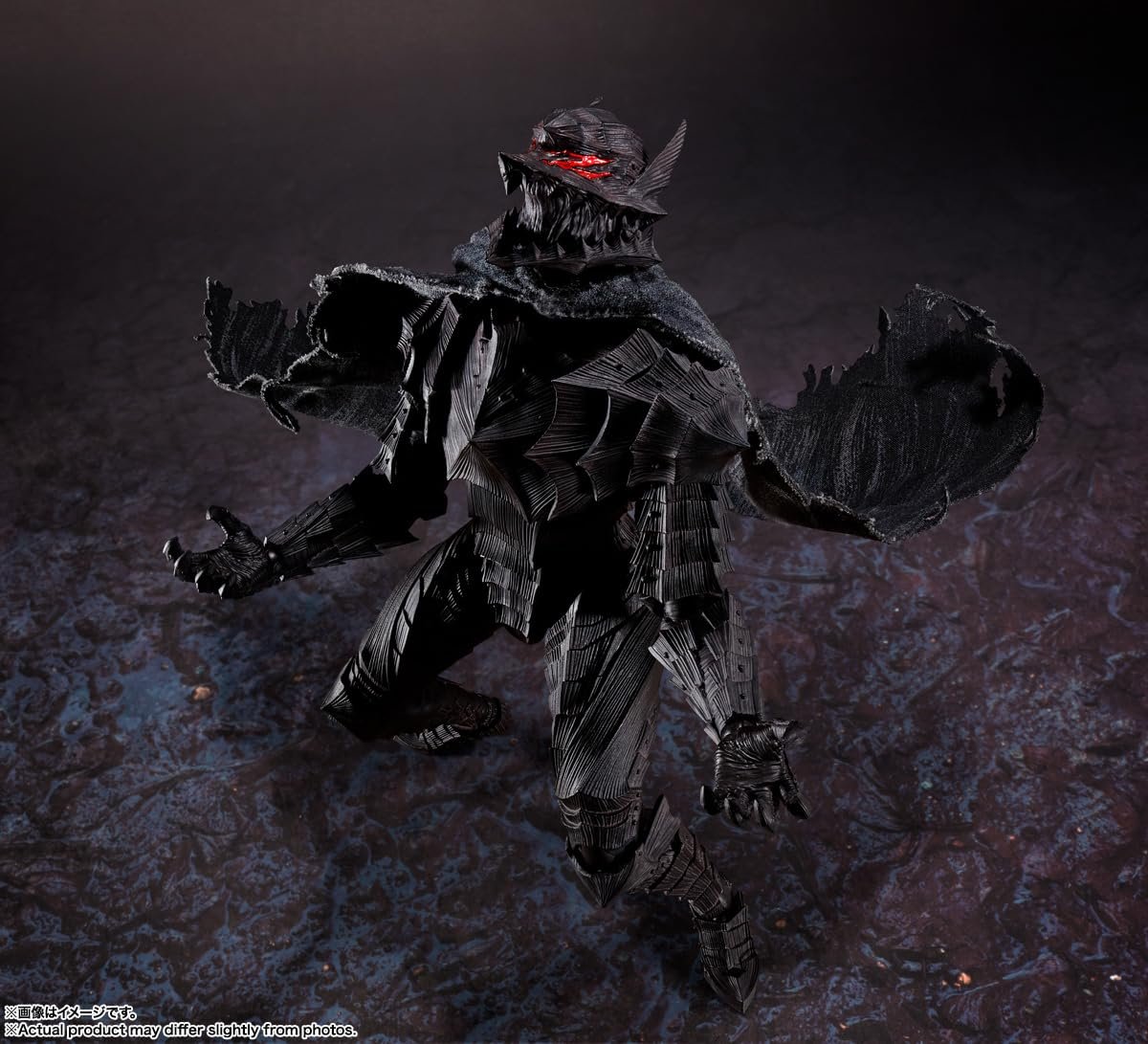 Фигурка Action Brand Tamashii Nations S.H. Figuarts Berserk Guts (Berserk Armor) Passionate, 160 мм, ABS, PVC и ткани, фото №6