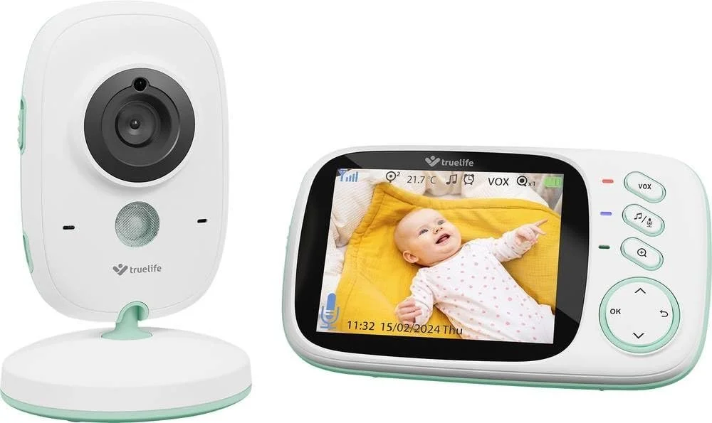 Відеоняня TrueLife NannyCam H32 Pro TLVMMNCH32PWB Digital 2.4 GHz, фото №1 Відеоняня TrueLife NannyCam H32 Pro TLVMMNCH32PWB Digital 2.4 GHz, фото №1