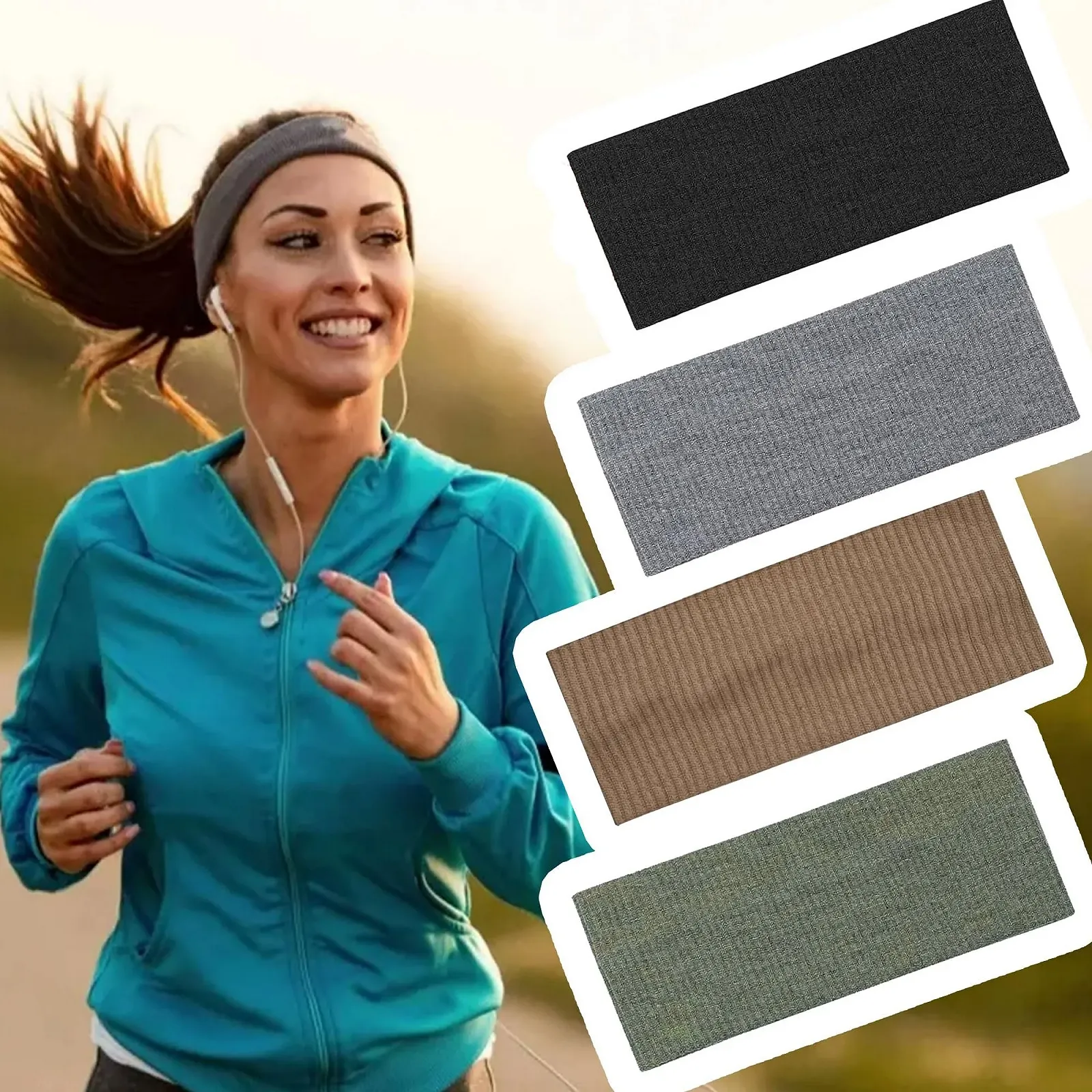 Спортивна Пов'язка на Голову для Жінок, фото №4