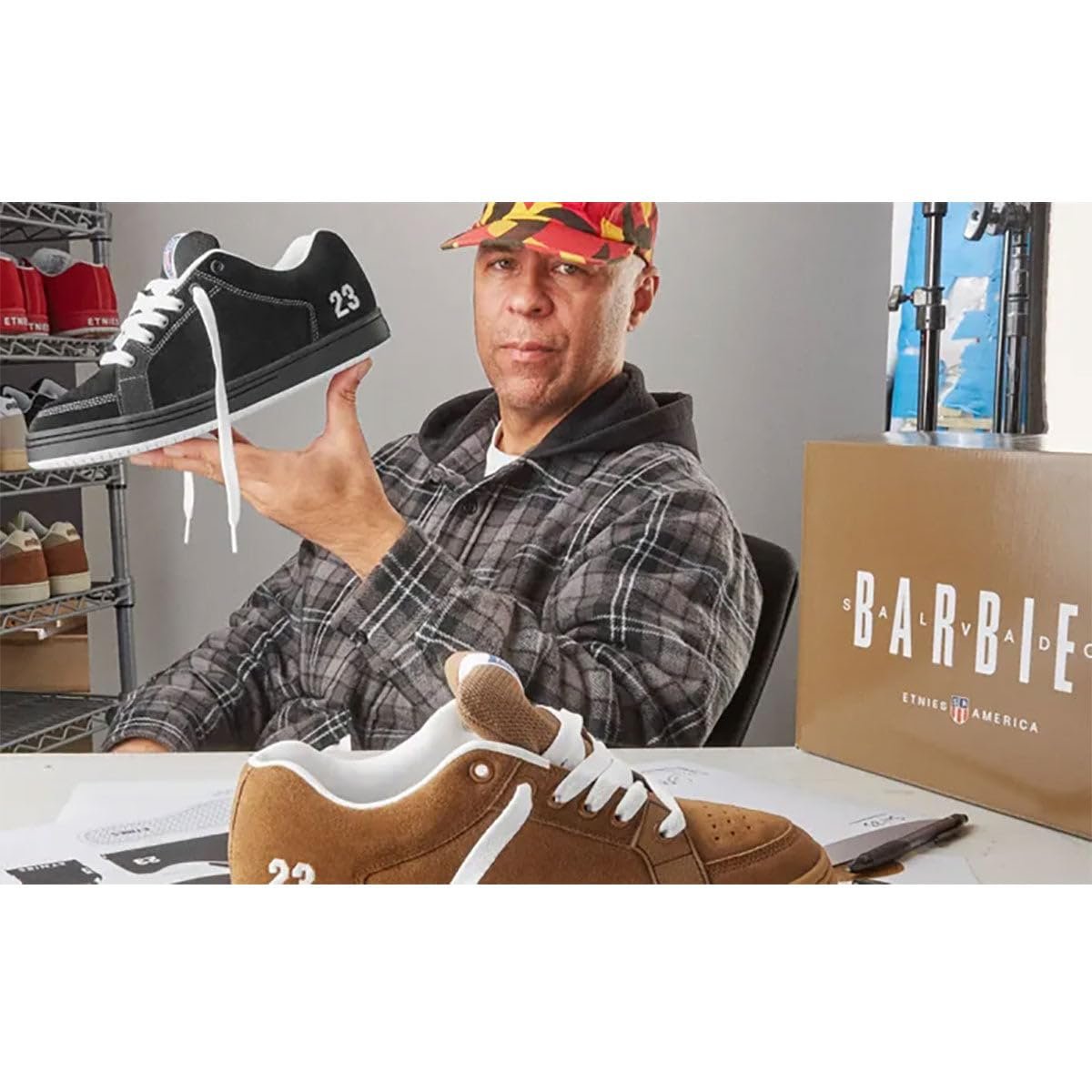 Чоловічі кеди для скейтбордингу Etnies Sal23, фото №6 Чоловічі кеди для скейтбордингу Etnies Sal23, фото №6