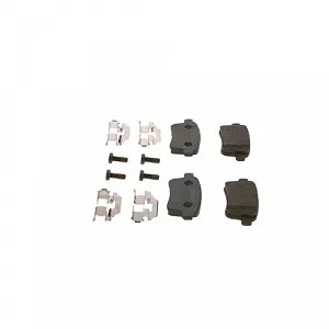 Комплект гальмівних колодок, дискове гальмо BOSCH 0 986 494 331 для MERCEDES-BENZ RENAULT synthetic.ua - Фото 1