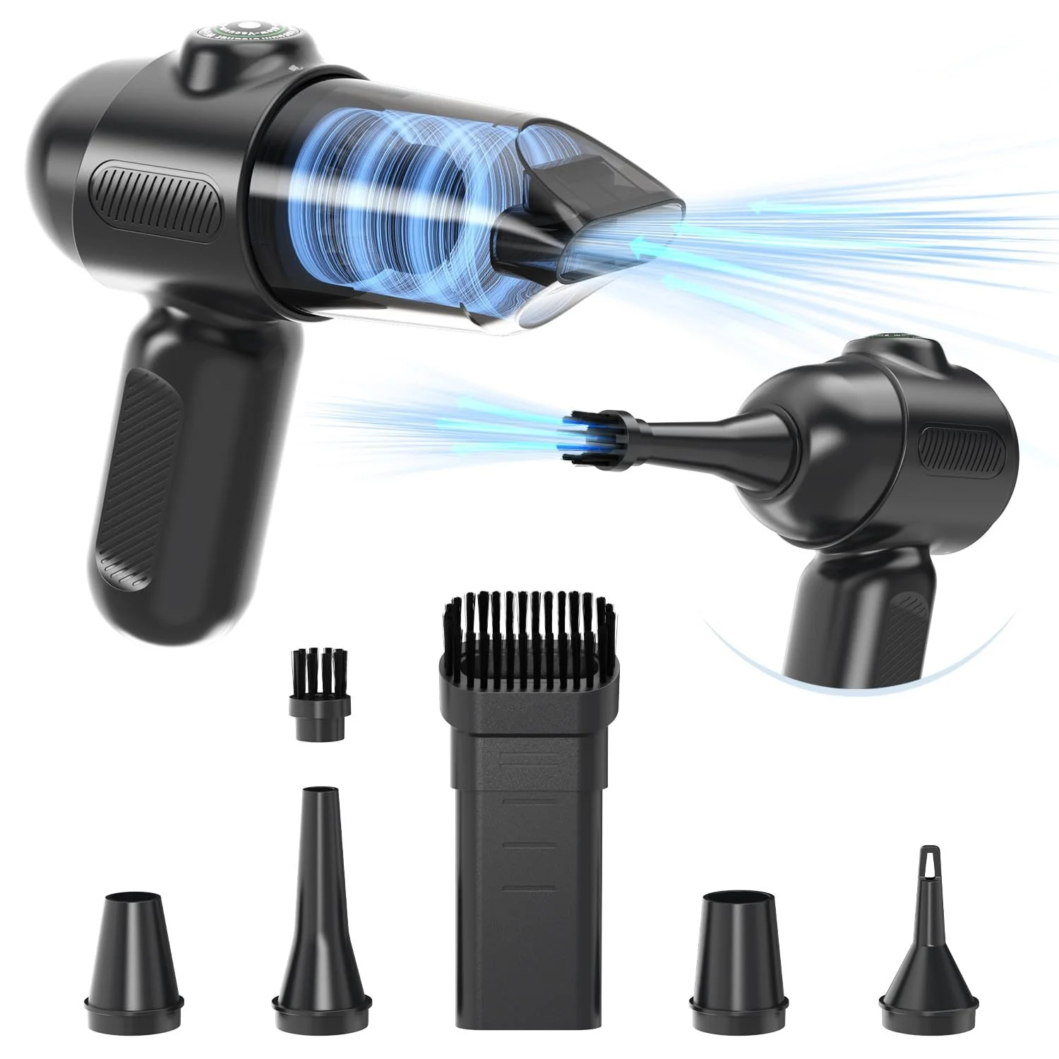 Електрична повітродувка GOAMGE 80 000 RPM 6000 mAh 4-в-1, фото №1