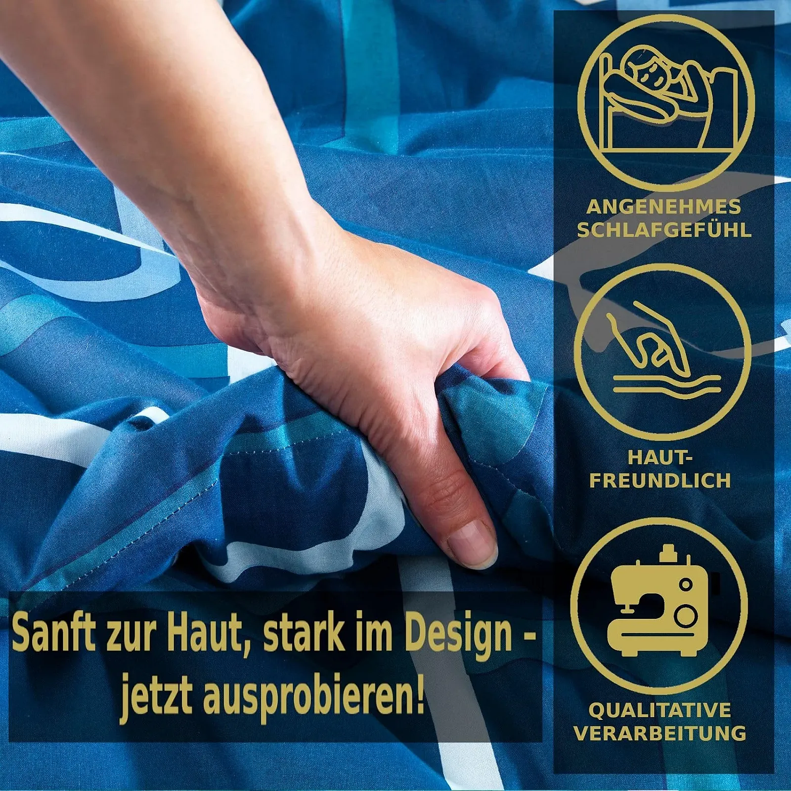 Постельное белье MALIKA 135 x 200 см + 80 x 80 см хлопок Renforcé в клетку на молнии красный, фото №3