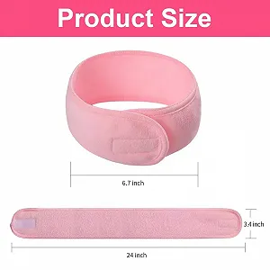 Повязка на голову Spa регулируемая для умывания макияжа цена на synthetic.ua - Фото 1 Повязка на голову Spa регулируемая для умывания макияжа synthetic.ua - Фото 1