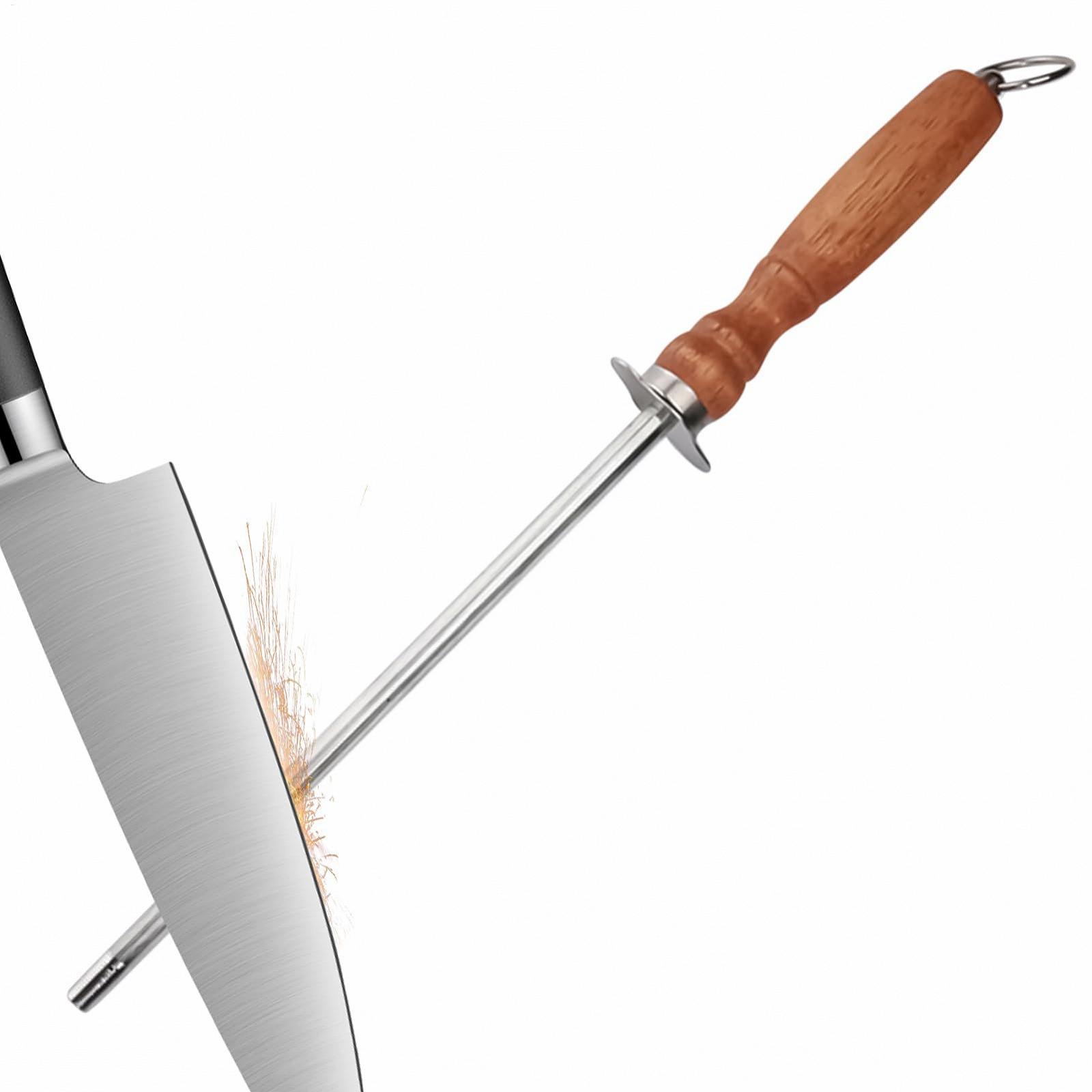 Мусат Sharpening Rod 12 дюймів ручний універсальний, фото №1