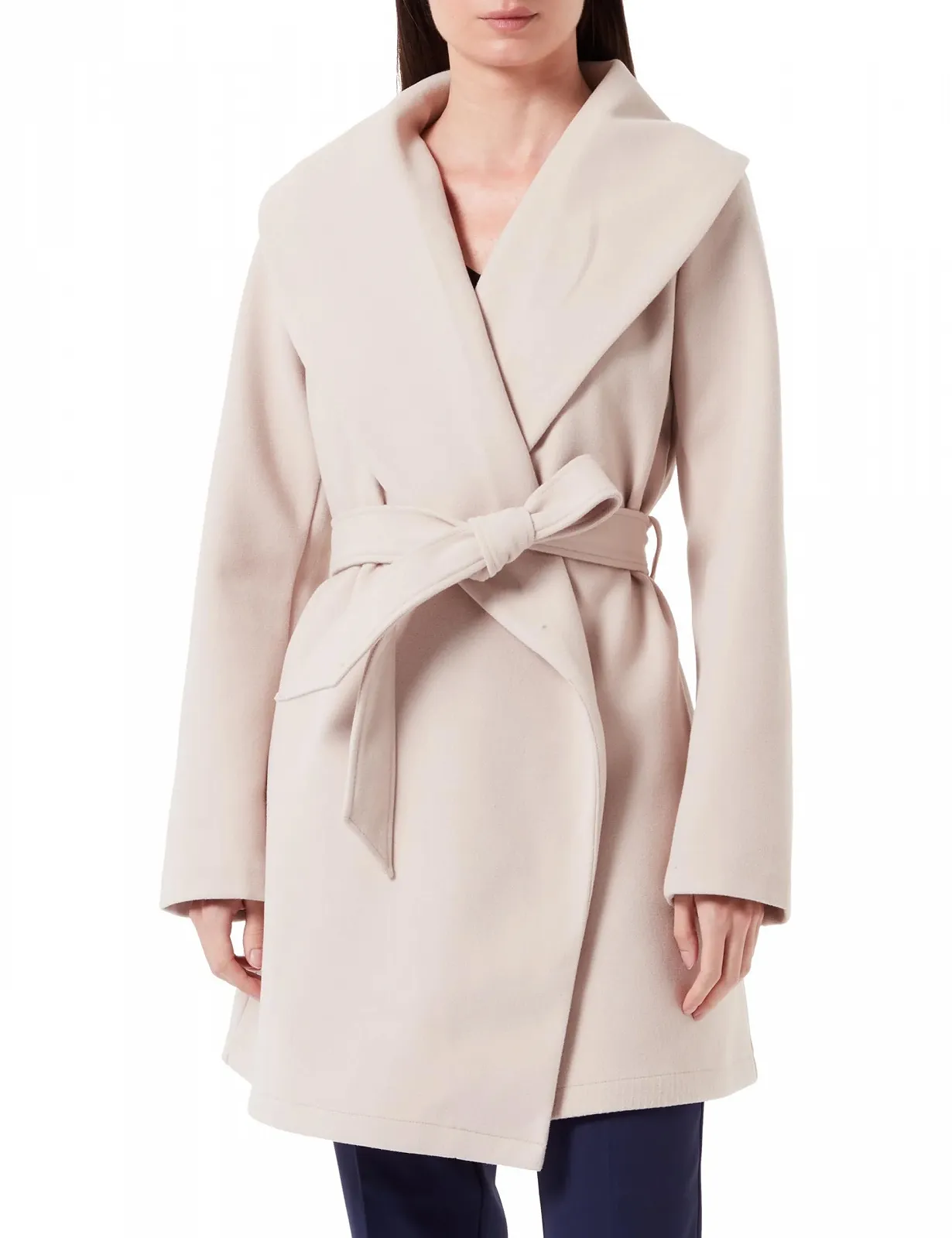 Пальто Vila Vipoko L/S Collar Coat/Pb Short Coat, фото №1 Пальто Vila Vipoko L/S Collar Coat/Pb Short Coat, фото №1