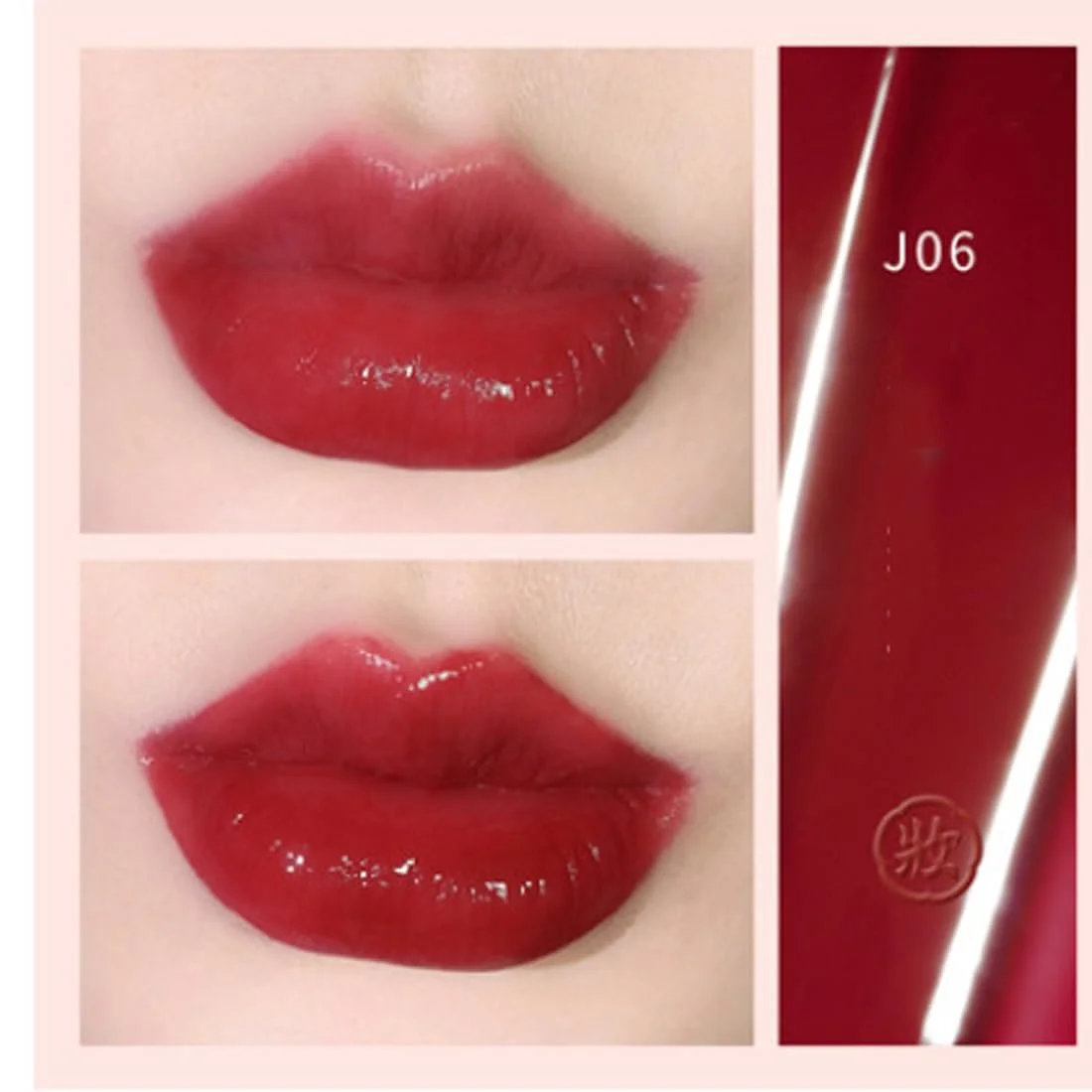 Блеск для губ Hezhuang Jelly J03, фото №8 Блеск для губ Hezhuang Jelly J03, фото №8