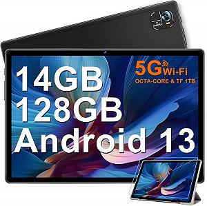 Планшет 10.1" Facetel Q10 8+6/128Gb 8 ядер Android 13 8000 mAh Black - Фото 1