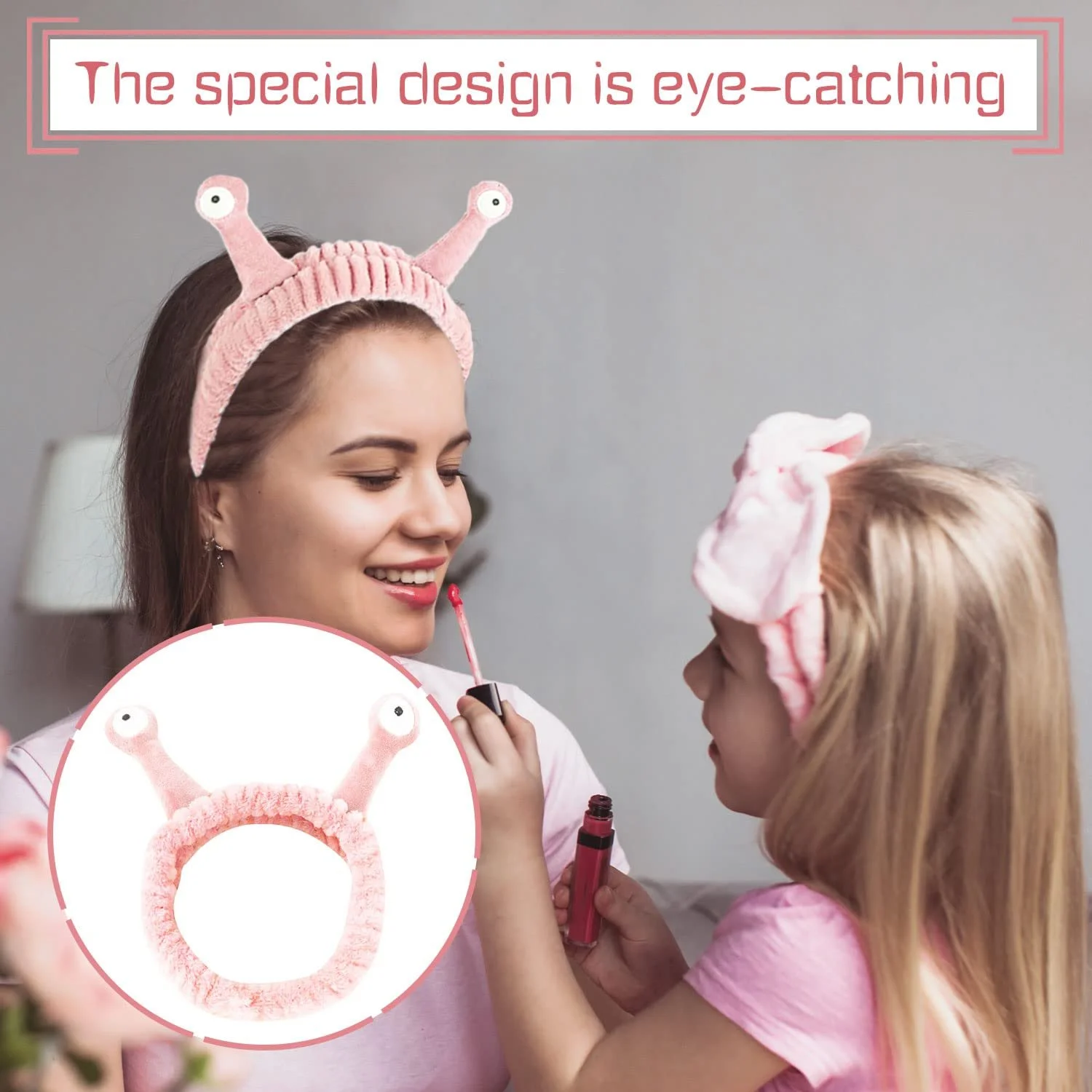 Пов'язка на голову для вмивання обличчя, фото №5 Пов'язка на голову для вмивання обличчя, фото №5