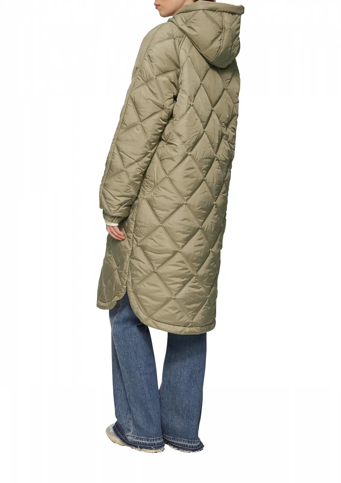 Пальто QS З капюшоном з тисненням, фото №7 Пальто QS З капюшоном з тисненням, фото №7