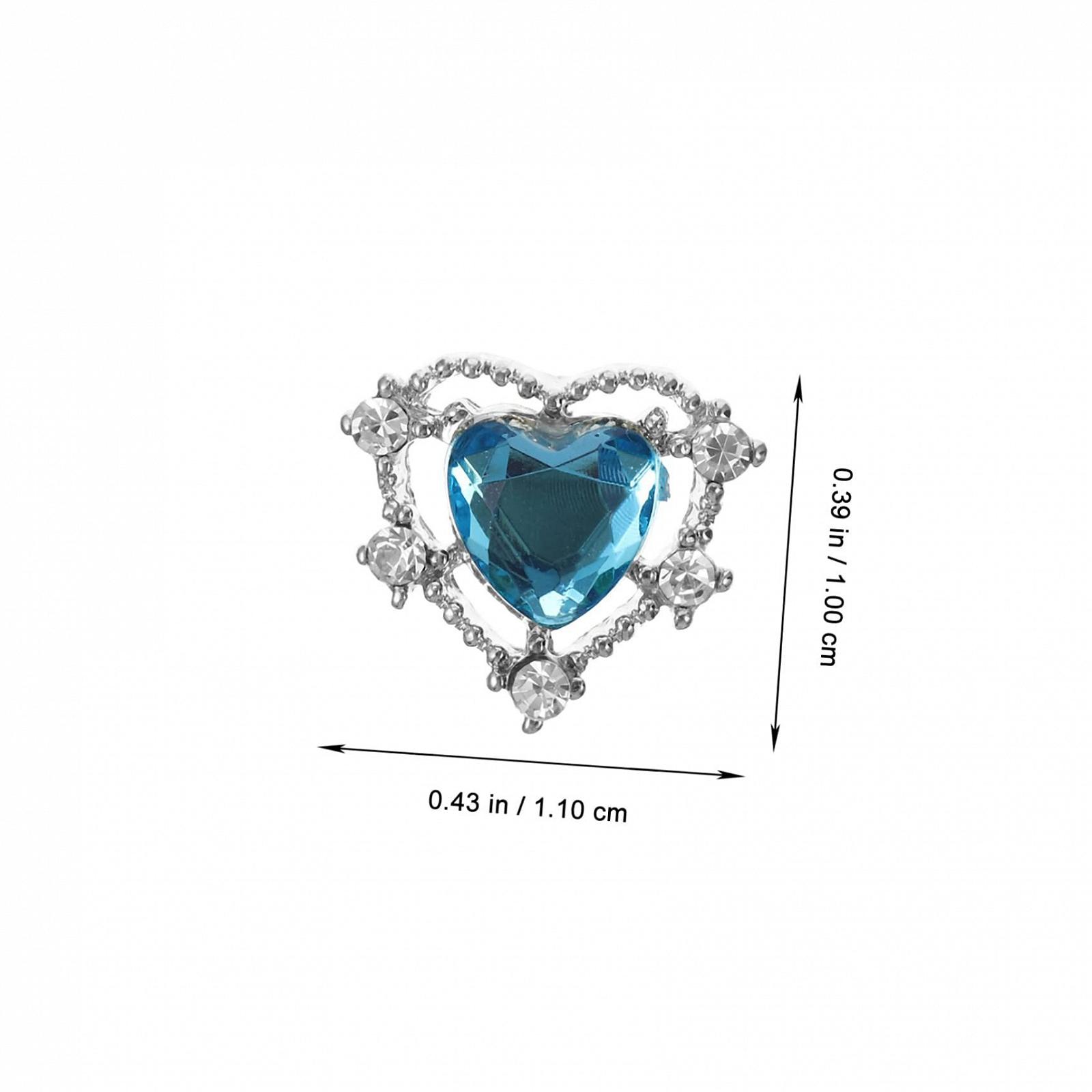 COHEALI, серія Love, Прикраса для нігтів Серце, фото №8