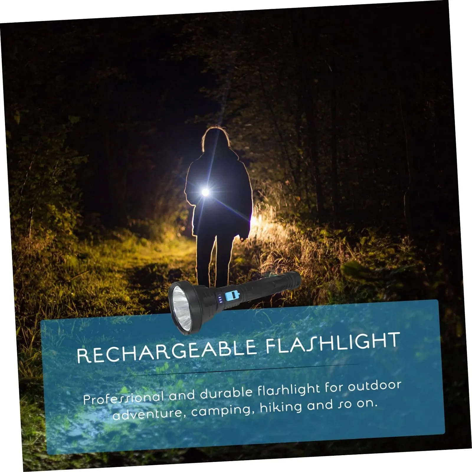 Фонарь LIFKOME Уличный USB Перезаряжаемый Водонепроницаемый для Кемпинга Пешего Туризма Чрезвычайных Ситуаций Аккумуляторный Экстремальный и Портативный, фото №5