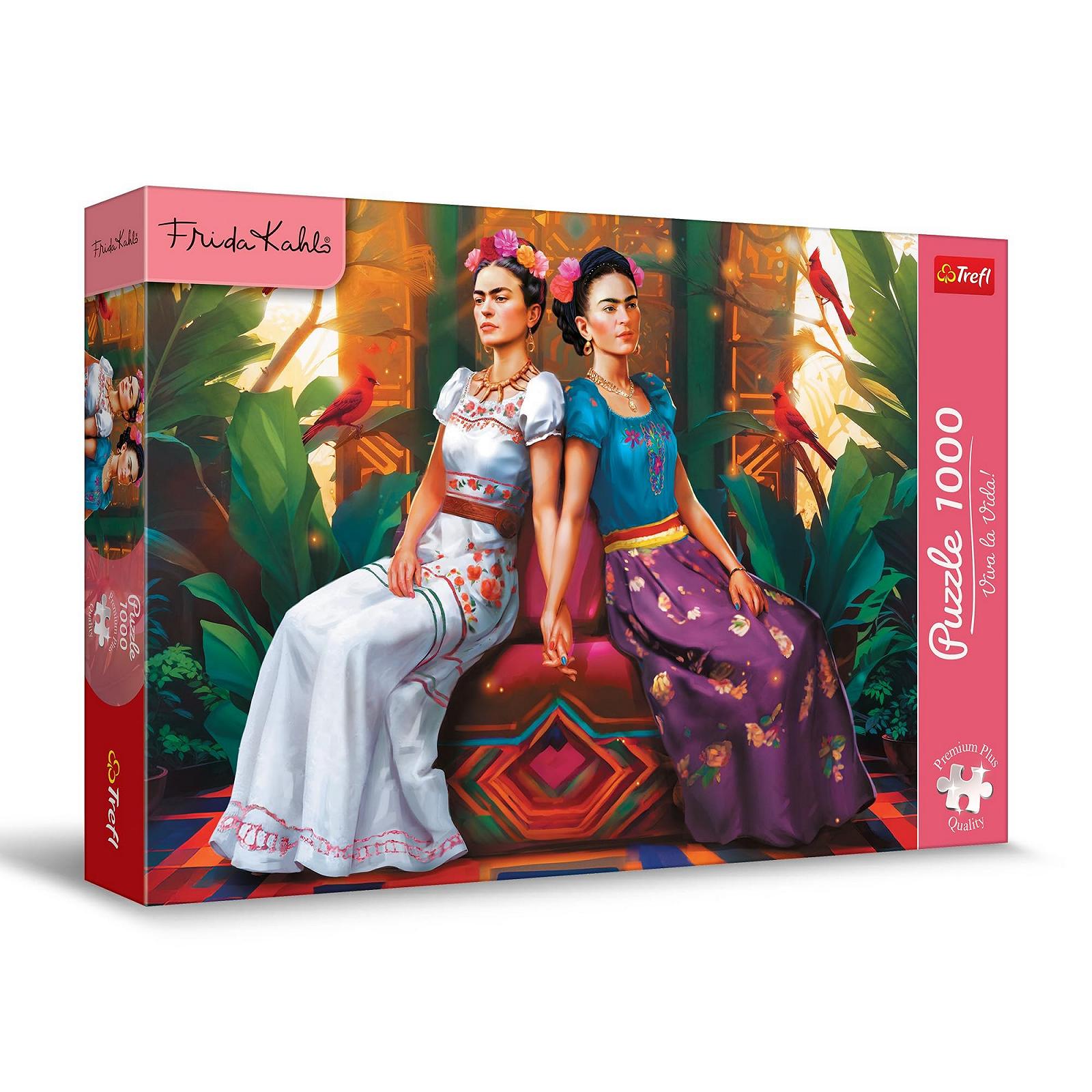 Пазл Trefl Premium Plus Frida Kahlo: Two Faces 1000 элементов, фото №1