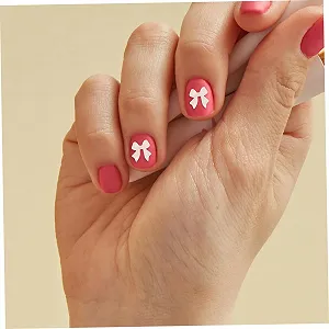 Украшения для ногтей FRCOLOR 200 шт., смоляные бантики, украшения для маникюра synthetic.ua - Фото 1