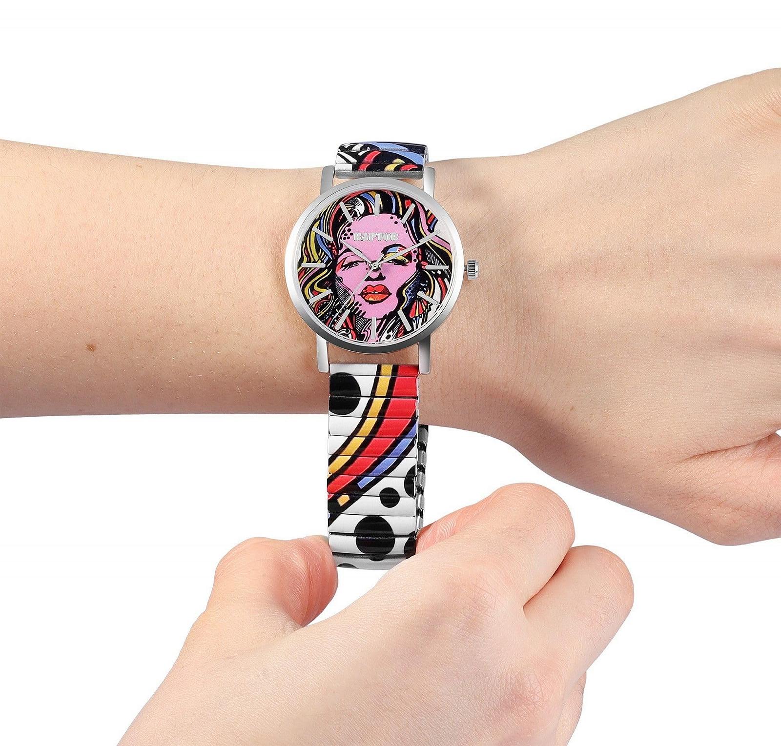 Жіночий годинник Quartz Raptor Colourful Edition RA10205 White/Colourful, фото №5 Жіночий годинник Quartz Raptor Colourful Edition RA10205 White/Colourful, фото №5