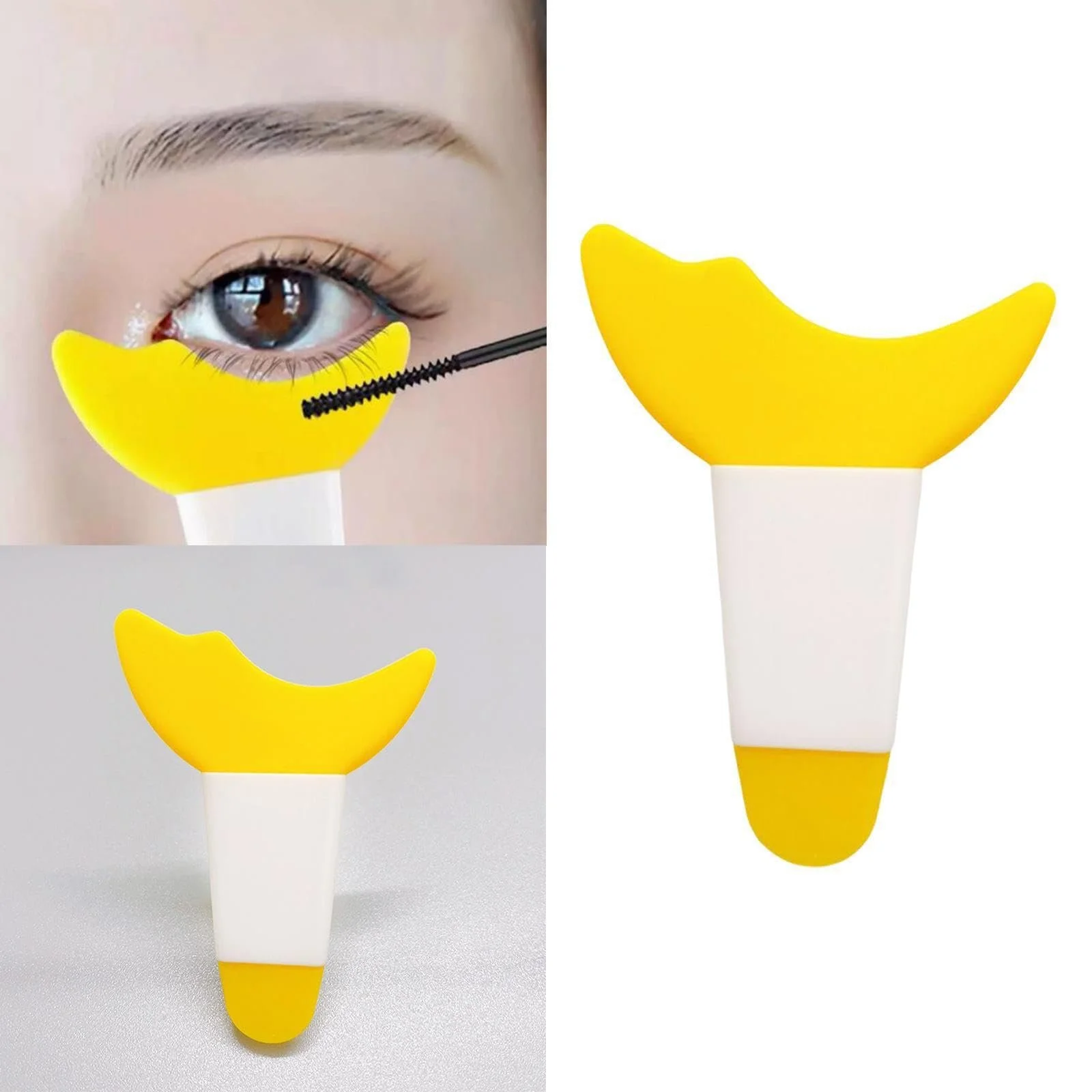 Трафареты для подводки глаз rongweiwang, многофункциональные, силиконовая форма, желтый, фото №2 Трафареты для подводки глаз rongweiwang, многофункциональные, силиконовая форма, желтый, фото №2