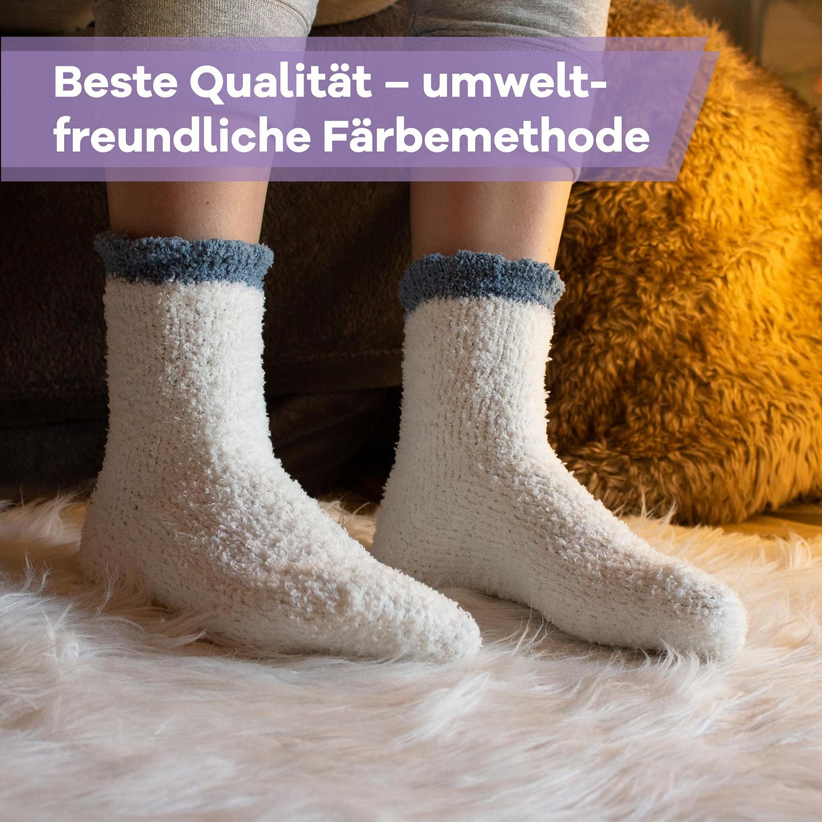 Шкарпетки Netrox 6 пар м'які пухнасті шкарпетки для жінок 36-42, фото №5