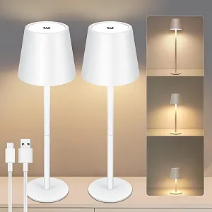 Настільна лампа LED Wireless Touch USB-C Dimmable IP54 2 шт. - Фото 1