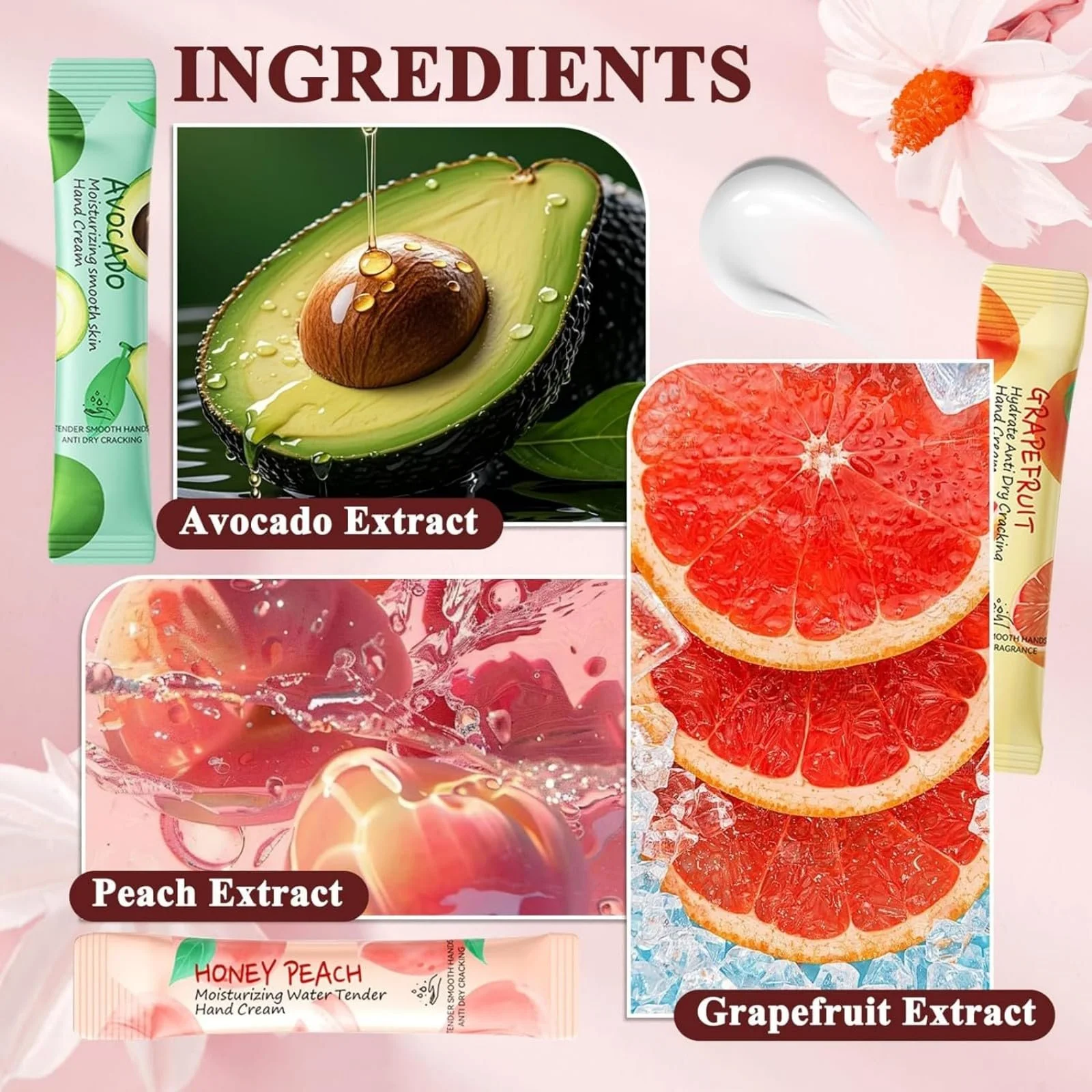 Зволожуючий крем для рук, Grapefruit, фото №2