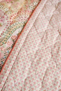 Покривало Pip Studio Jabali Flower Колір Coral Red Розмір 180 x 260 см synthetic.ua - Фото 1