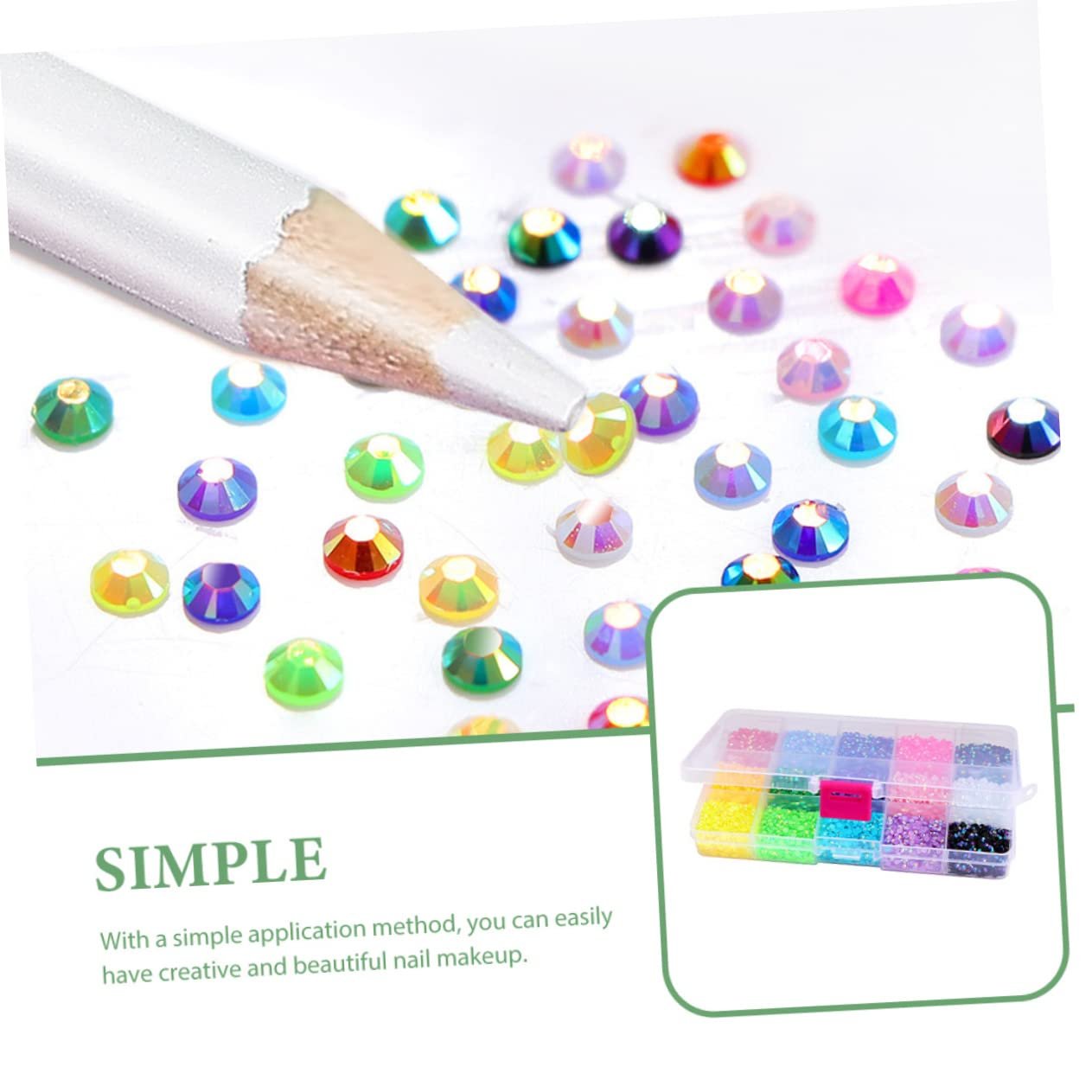 Стрази для нігтів Міні Аксесуари, фото №4