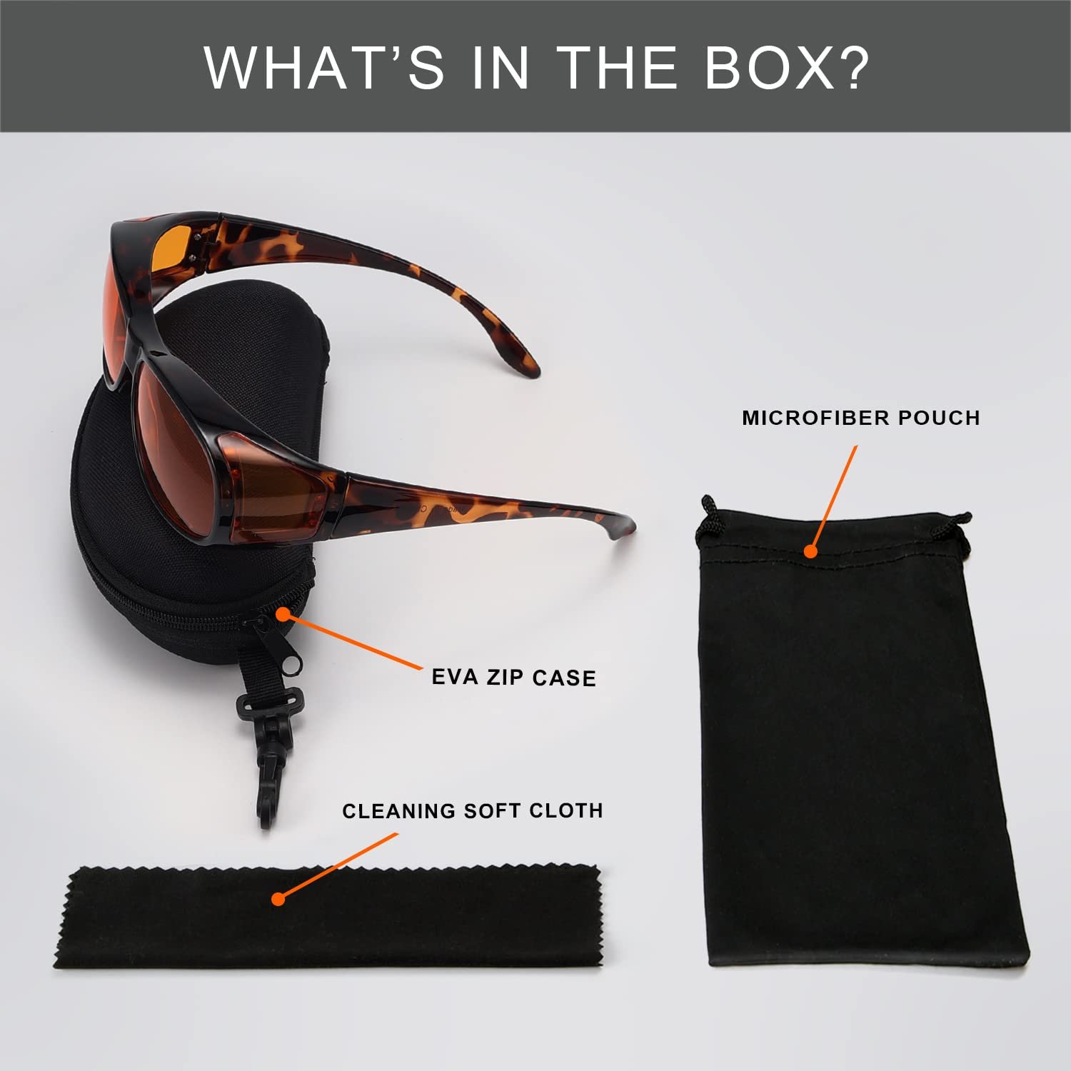 Окуляри Eyekepper для комп'ютера, що блокують синє світло, з додатковими янтарними лінзами для жінок, Tortoise, фото №5 Окуляри Eyekepper для комп'ютера, що блокують синє світло, з додатковими янтарними лінзами для жінок, Tortoise, фото №5