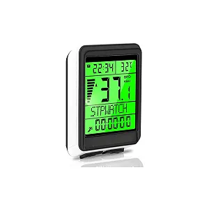 Велокомп’ютер бездротовий ICOPRO 2.2" LCD водонепроникний Чорний - Фото 1