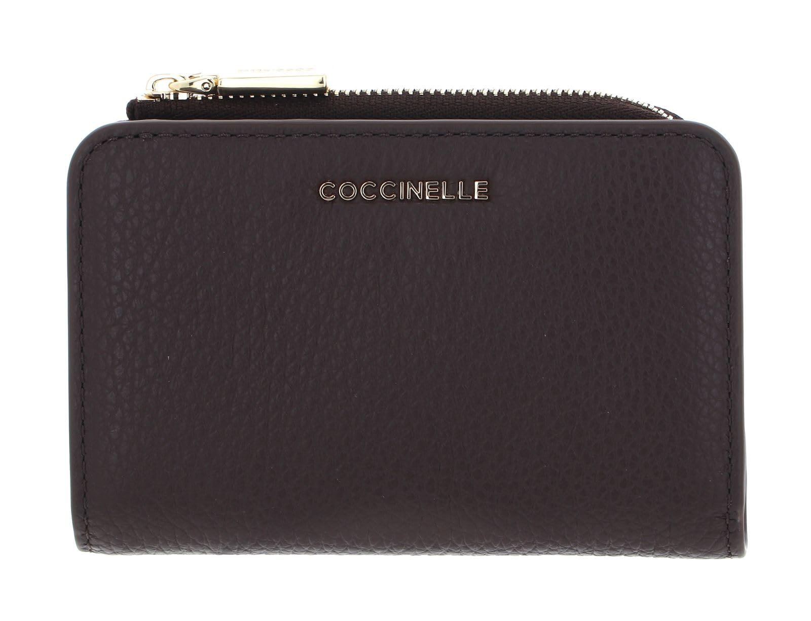 Кошелек Coccinelle Metallic Soft Кожа Grained Fondant Brown, фото №3