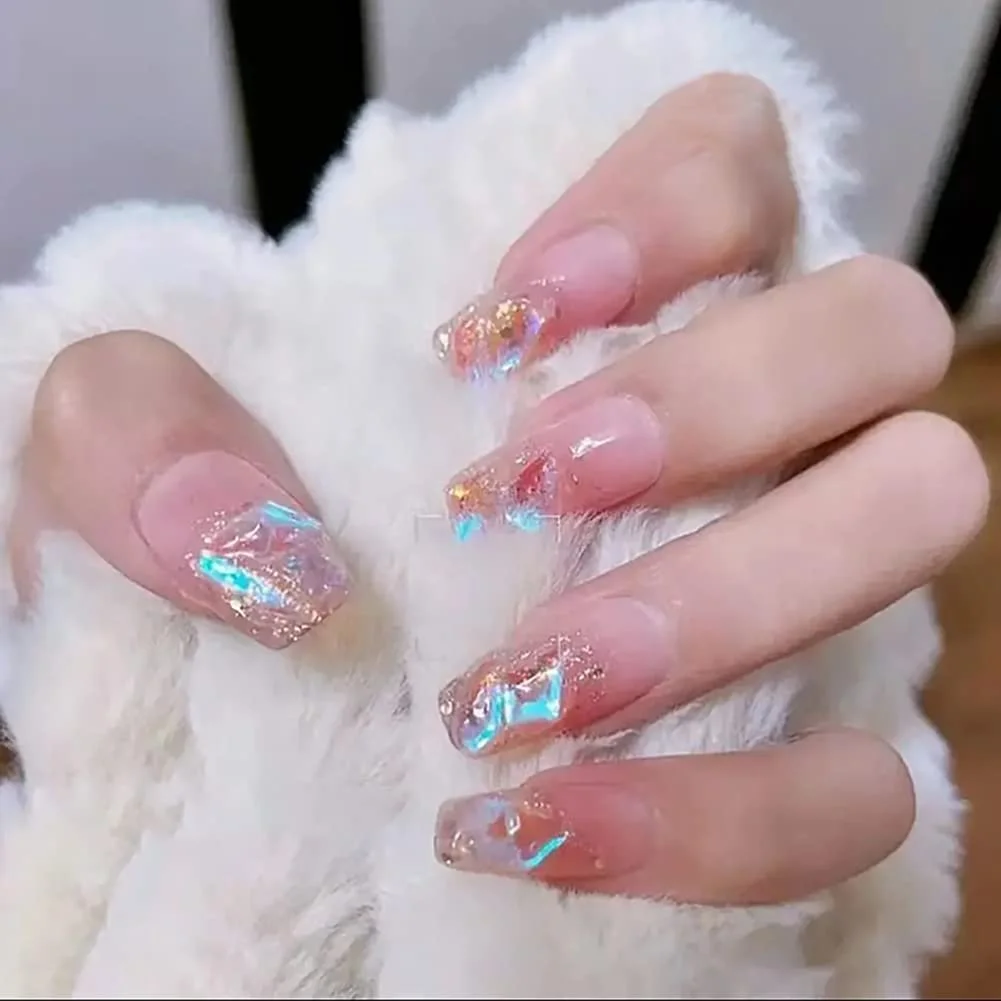 Набор Камней для Ногтей Aurora 100 шт., Стразы для Ногтей, Подвески, Неправильные Гвозди, Хрустальное Украшение для Ногтей для Рукоделия, фото №4