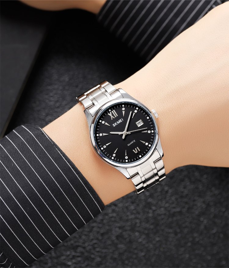 Годинник Skmei 2158SIBK Silver-Black, фото №3