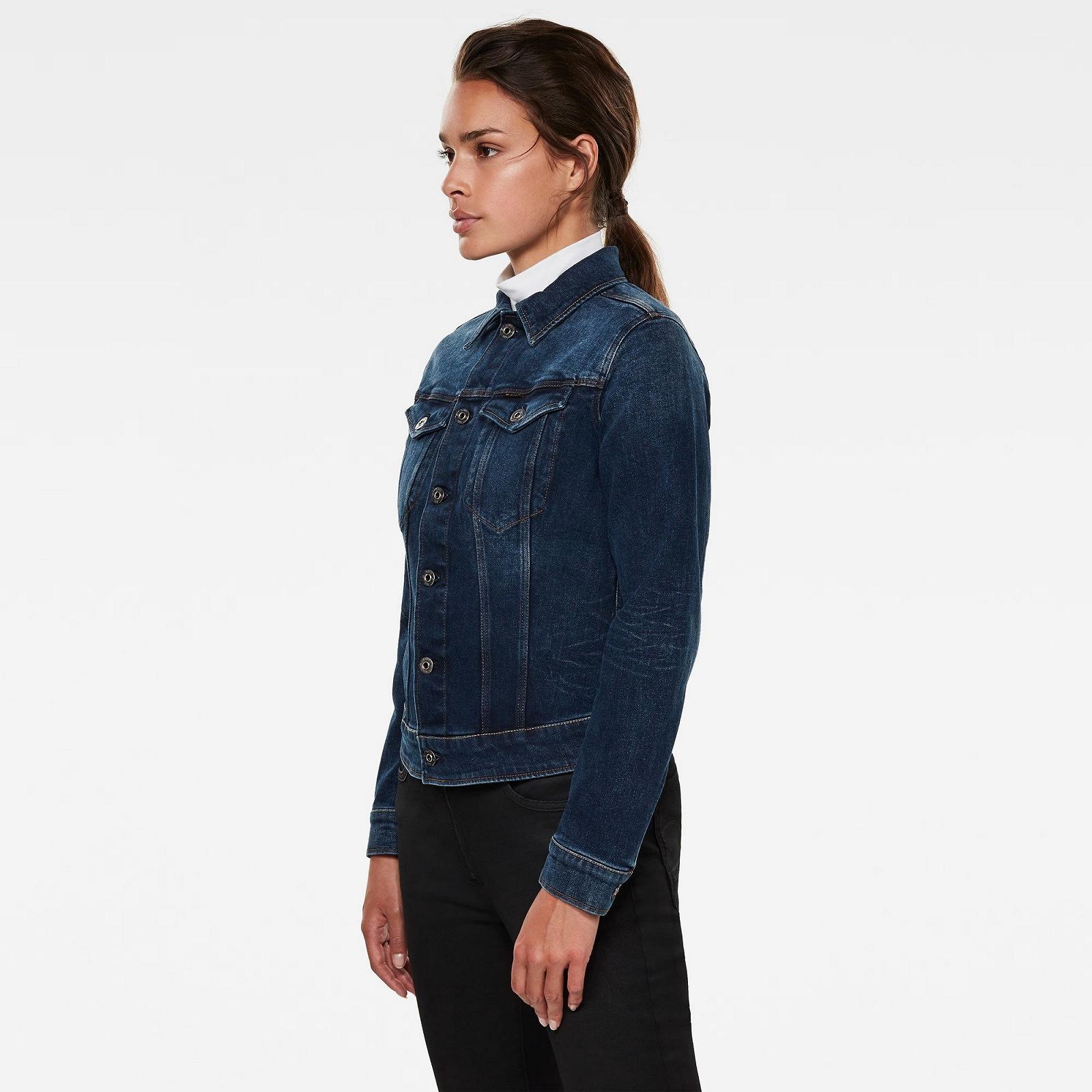 Жіноча джинсова куртка G‑Star 3301 Slim Olto Pure Stretch Denim - S, фото №2 Жіноча джинсова куртка G‑Star 3301 Slim Olto Pure Stretch Denim - S, фото №2